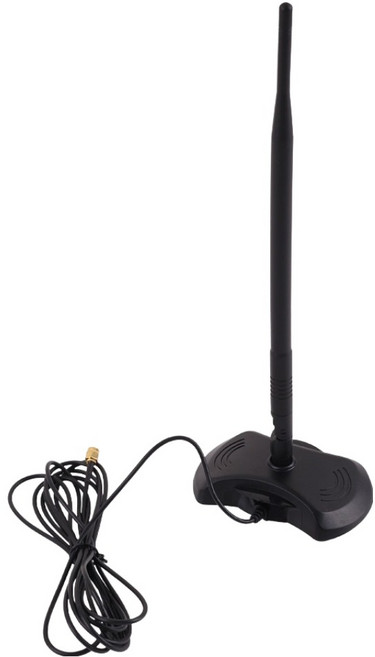 컴스 RP-SMA 안테나 7dBi 3M 2.4Ghz 실내용 무지향성, ND697, 1개