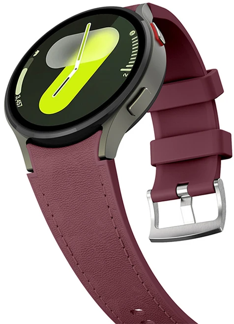 하마테 소프트 실리콘레더 스트랩, 와인, 1개 - 쿠팡