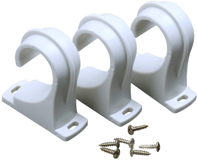 봉브라켓 35mm, 화이트, 3개