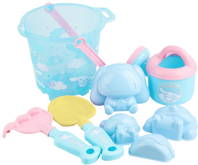 바니랜드 산리오 통 모래놀이 세트, 시나모롤, 380g, 1세트