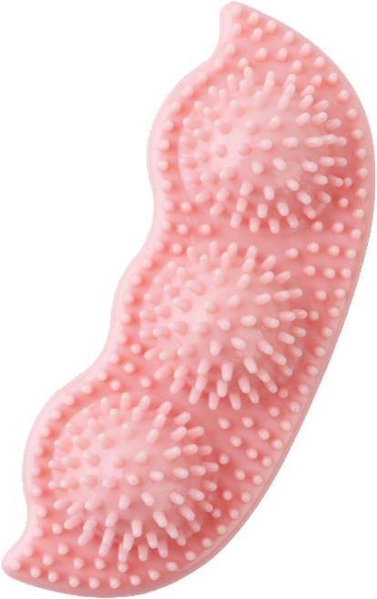 멍냥 반려동물 완두콩 이갈이 장난감, 핑크, 1개