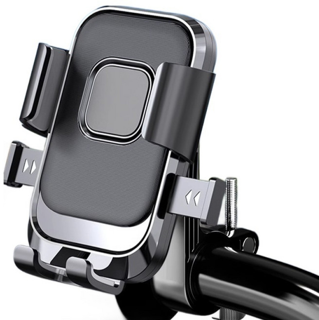 루미온 고급형 원터치 휴대폰 거치대, 블랙, 1개