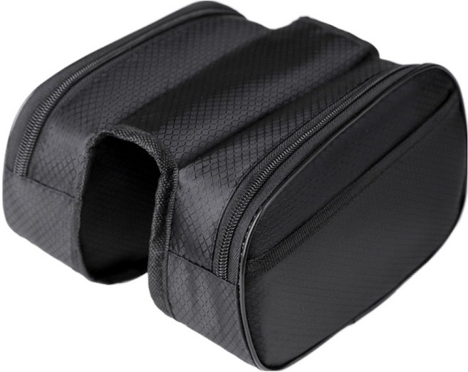 루미온 MTB 양면 프레임가방, 블랙, 1개