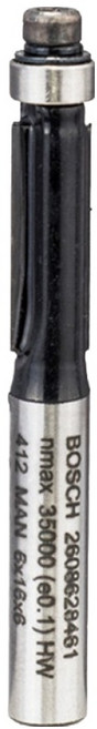 보쉬 루터 트리머 비트 플러쉬트림 6 x 16 x 6 mm 2608628461, 1개