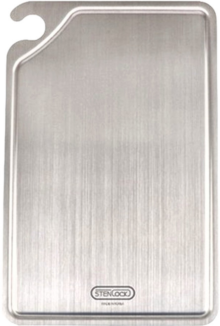 STENLOCK 史丹利 不鏽鋼砧板, 1個, 銀色