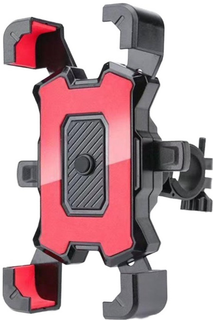 루미온 자전거 휴대폰 거치대, 레드, 1개