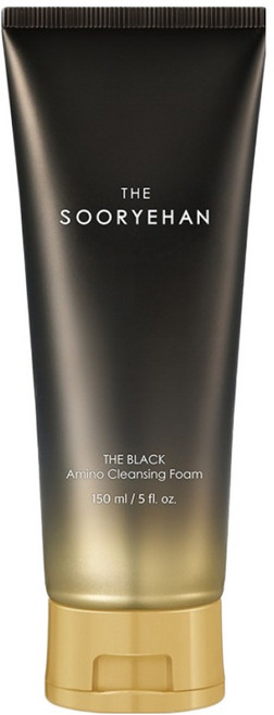 Sooryehan 秀雅韓 The黑色胺基酸洗面乳, 1條, 150ml