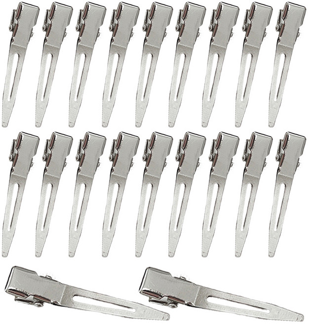 걸핀스 프리미엄 미니 셋팅 미용 집게핀 4.5cm 1580 20p