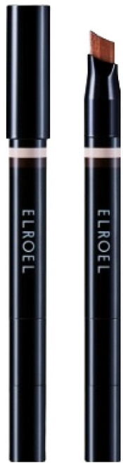 ELROEL BLANC 雙色眼影棒4 01號, 1個, 金色濃縮咖啡
