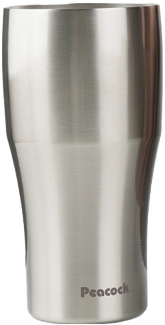 PEACOCK 콜드컵 맥주컵 ATB-440, XA 스테인리스, 1개, 440ml