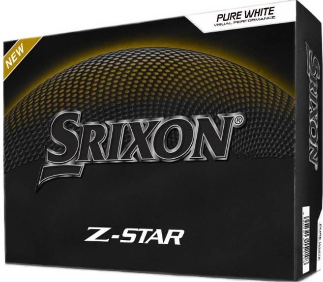 SRIXON 高爾夫球 3層 Z-STAR9, 1個, 純淨白, 12入