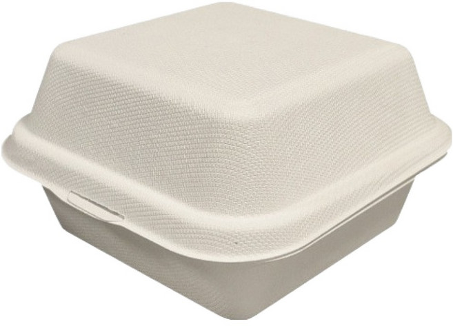 펄프 크라프트 햄버거 용기 B-003, 1개입, 50개