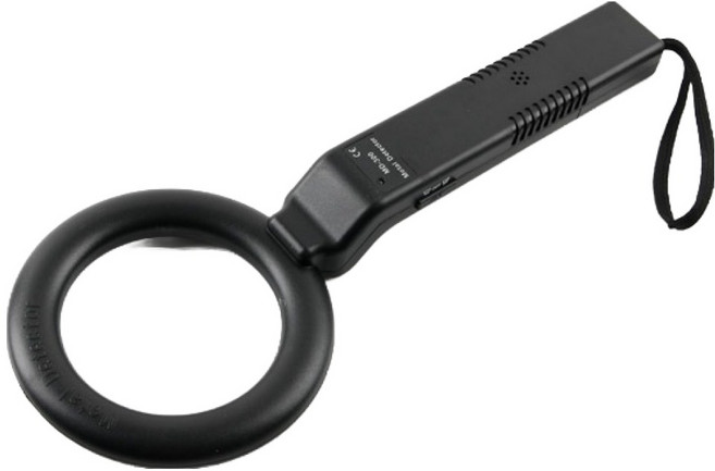 컴스 MD-300 금속 탐지기 스피커진동 알람 원형 BU070, 1개