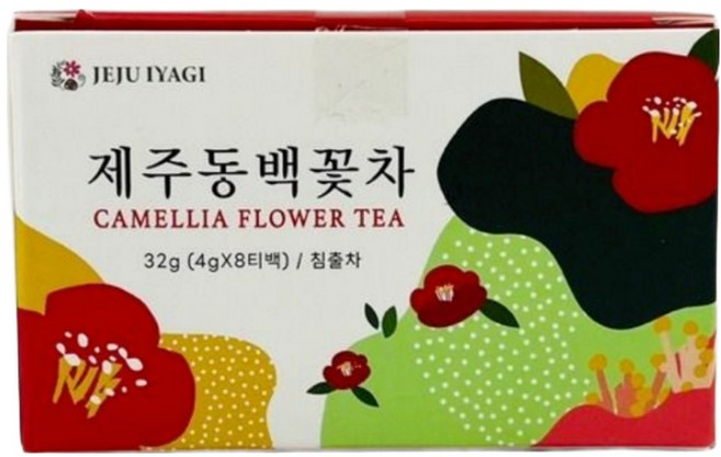 Jeju Story 山茶花茶, 4g, 1個, 8入