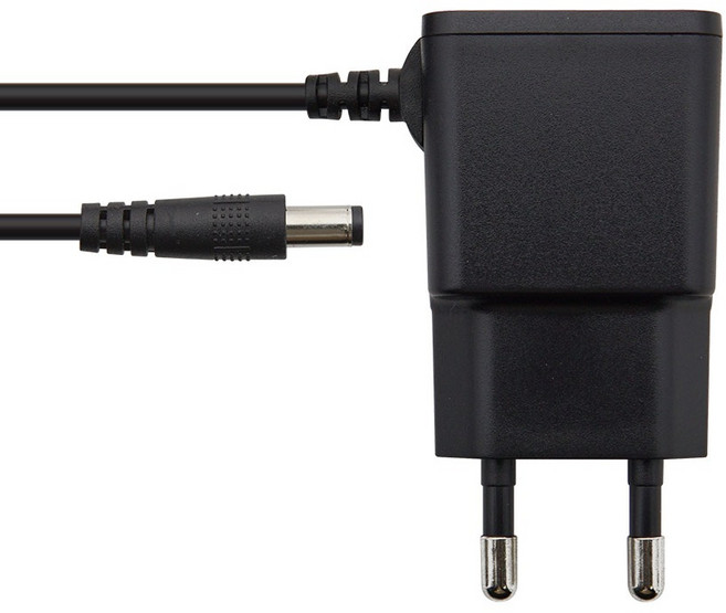 컴스 정전압 전원 어댑터 DC 5V 2A 외경 5.5mm x 내경 2.1mm, 1개