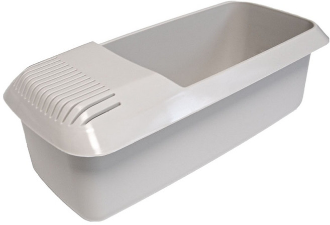 UH홈데코 전자레인지용 파스타 쿠커, 그레이, 1개