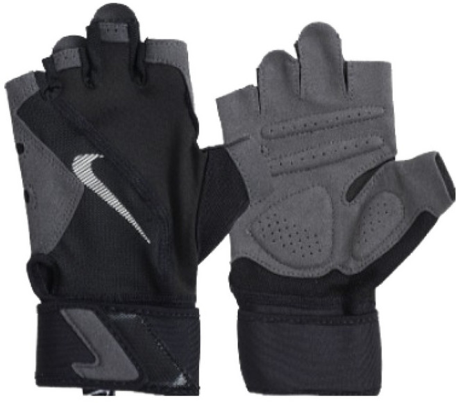 나이키 남성용 프리미엄 풋볼 글러브 양손착용 세트 AC4226-083, BLACK, 1세트