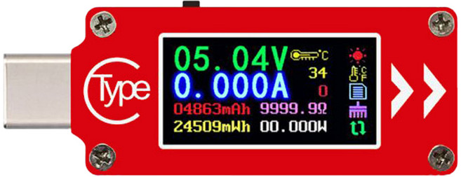 컴스 컬러 C타입 USB 3.1 테스트기 ID499, 1개