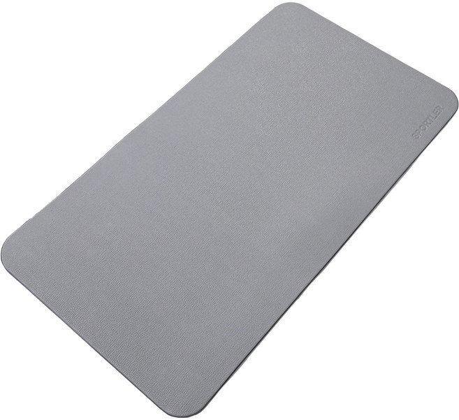 스포틀러 그랜드 PVC 헬스 기구 매트, 그레이, 1개