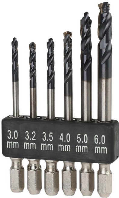 이엑스파워 스마트 스텝드릴 6종 세트 ETL-06S, 1세트