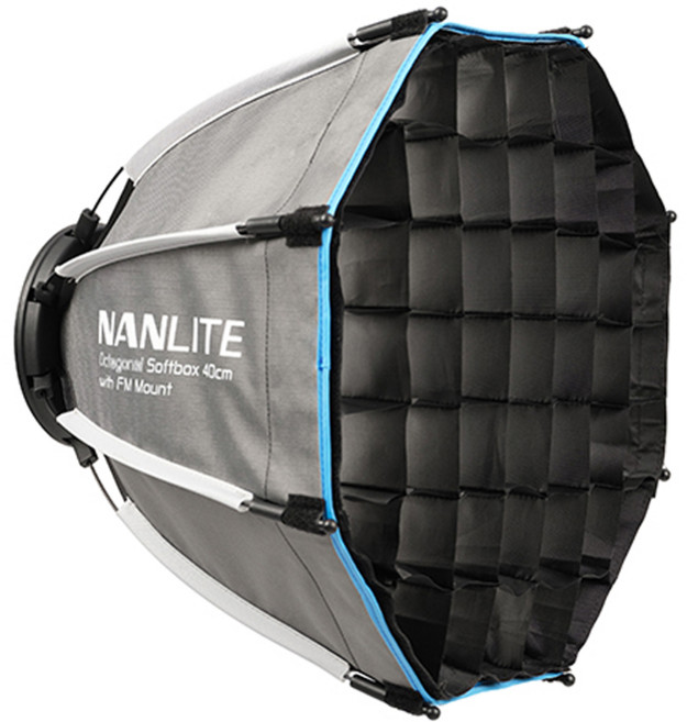난라이트 FM 마운트 타입 옥타 소프트박스 40cm, SB-FMM-O-40, 1개
