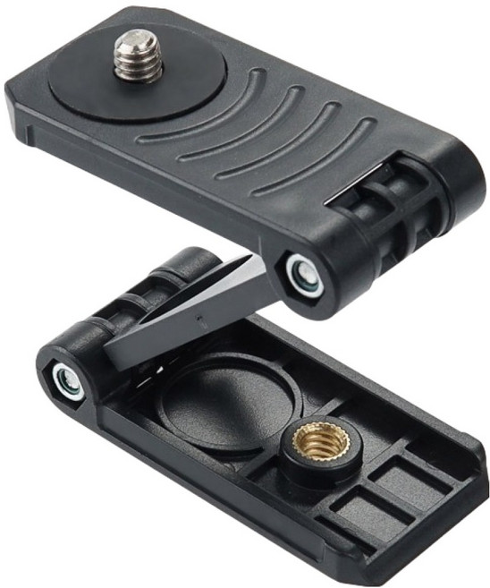 컴스마트 카메라 Z형 꺾임 플레이트 근접 거치대 미니 휴대용, IH118, 1개