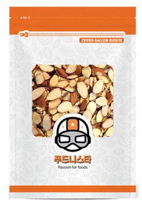 푸드니스타 아몬드 슬라이스, 1개, 1kg