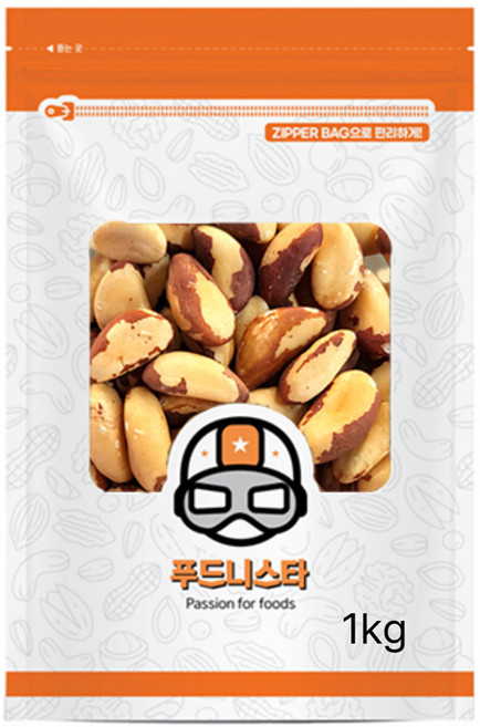 푸드니스타 브라질너트, 1kg, 1개