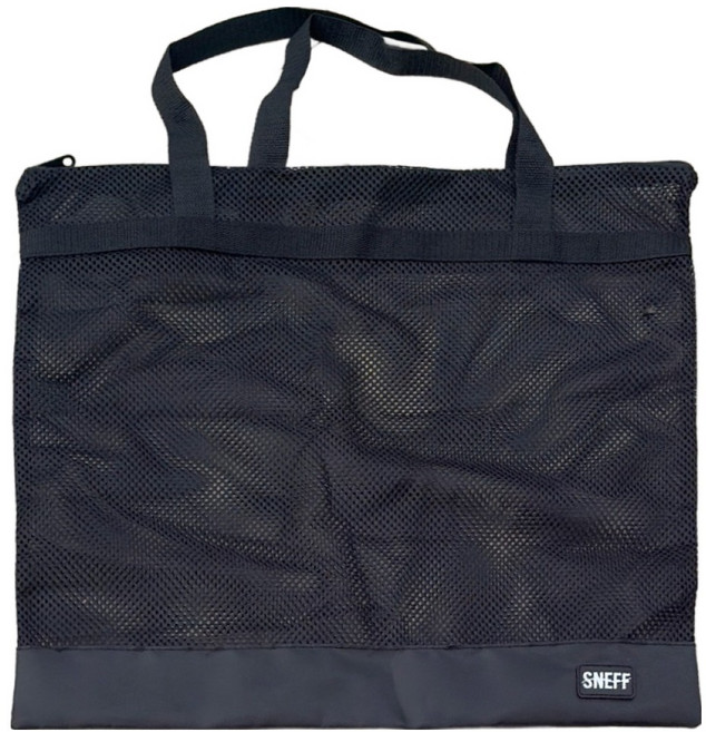 스네프 피터 메쉬가방, 단품, 블랙