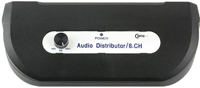컴스 3.5mm 스테레오 분배기 8-1 8채널 오디오, 1개, LC520