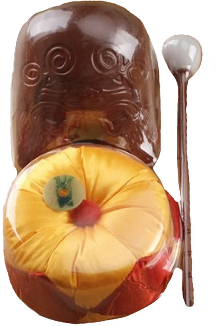 迪米斯 佛誕節 木魚 正裝 木魚 9公分, 1個, 棕色