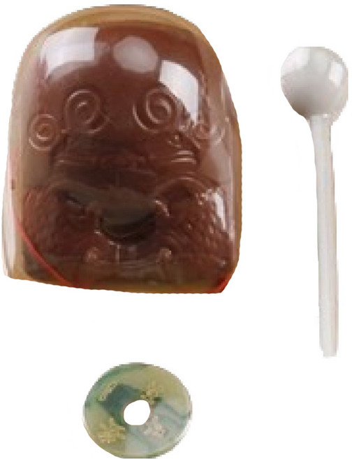 디미스 석가탄신일 목탁 양장 5cm, 브라운, 1개