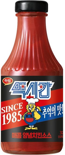 맥시칸 하림 양념치킨 소스 매콤, 320g, 1개