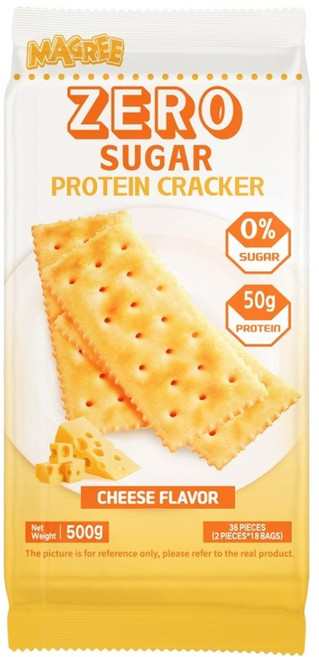 매그리 제로 슈가 프로틴 크래커 치즈맛, 500g, 1개