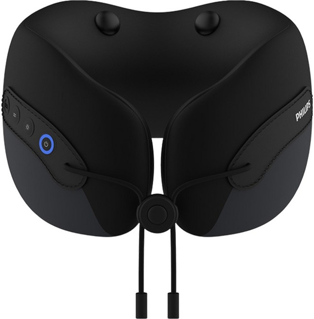 필립스 온열 목 마사지기, PPM3306, 다크블루