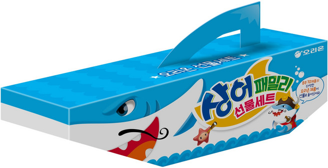 오리온 상어패밀리 선물세트, 8종, 1세트