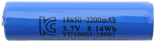 컴스 18650 2200mAh 리튬이온 충전지 BT186, 1개입, 1개