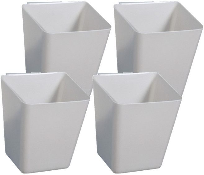 포잇 걸이형 수납바구니, 회색, 4개