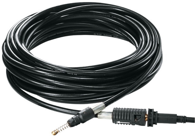 보쉬 배관 세척 호스 130bar 10m F016800362, 혼합색상, 1개