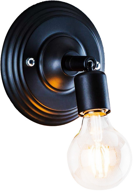 Honey Comb 工業風利奇壁燈, 黑色 + 透明色