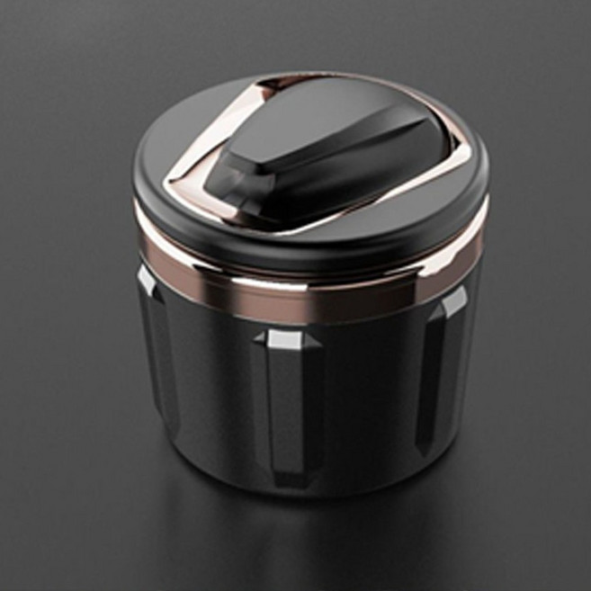 카에버 프리미엄 버클 차량용 재떨이 공간간섭제로, 골드, 1개