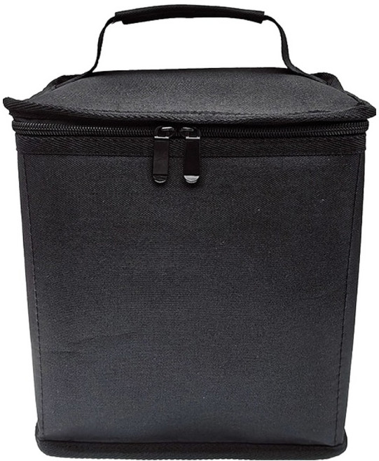 따봉오빠 캠핑 여행 분리 수납 가스 보관 가방 JNHA1856 대형, 블랙, 1개