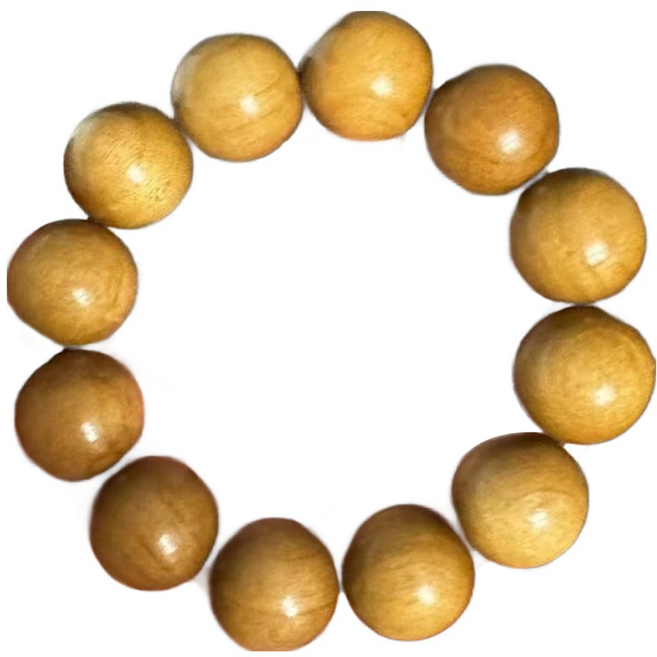 Dimis B 簡潔念珠 20mm, 金絲楠木, 1個