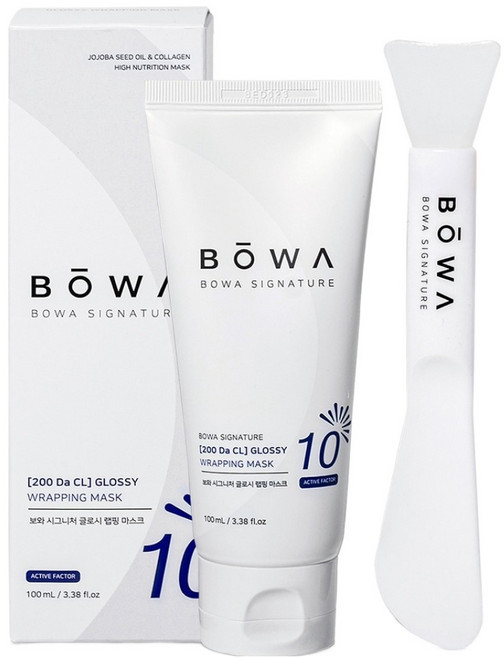BOWA 시그니처 글로시 랩핑 마스크 100ml, 1개입, 1개