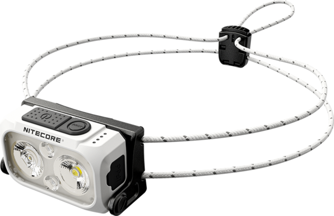 NITECORE 奈特科爾 360流明輕量百岳越野跑登山LED頭燈 NU21 44g, 皓月白, 1個