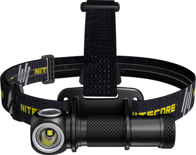 NITECORE 奈特科爾 共軸雙光源廣角頭燈 1100流明 117m射程 UT32, 黑色, 1個