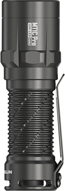 NITECORE 奈特科爾 1000流明 360m 戰術EDC小直筒手電筒 一鍵尾按 附電池 MT1C Pro, 黑色, 1個