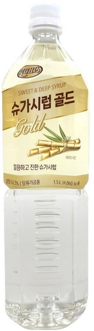 리치스 슈가시럽 골드, 1.5L, 1개