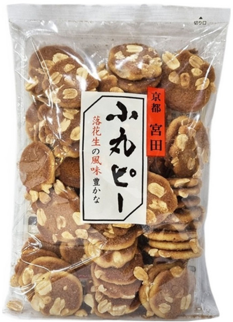 미야타제과 코마루피 땅콩스낵 센베, 120g, 1개