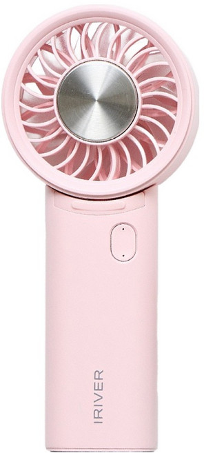 아이리버 휴대용 스톰 BLDC모터 미니 손 선풍기, IF-C38T, Pink
